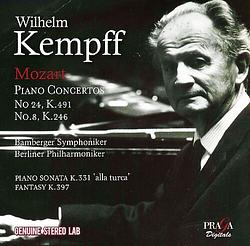 Foto van Wilhelm kempff plays mozart - cd (3149028101621)