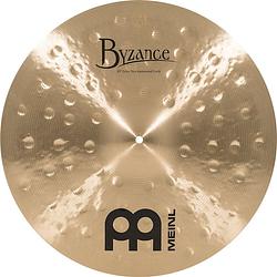 Foto van Meinl b20ethc byzance traditional extra thin hammered 20 inch crash bekken