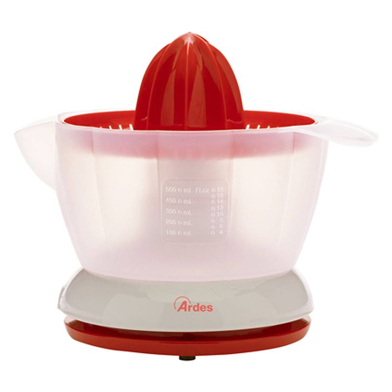 Foto van Elektrische juicer ardes ar1j1 25w rood wit (0,5 l)