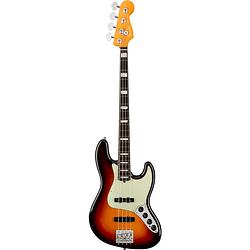 Foto van Fender american ultra jazz bass ultra burst rw met koffer