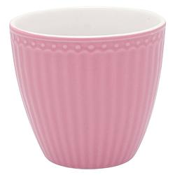 Foto van Greengate beker (latte cup) alice dusty rose 300ml ø 10cm