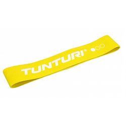 Foto van Tunturi weerstandsband 4-6 kg polykatoen 64 cm geel