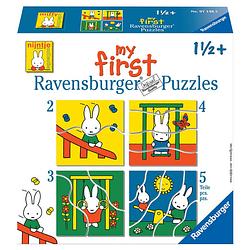 Foto van Ravensburger mijn eerste puzzel nijntje - 2 + 3 + 4 + 5 stukjes