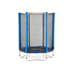 Foto van Plum trampoline met veiligheidsnet - 137 cm - junior - blauw