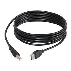 Foto van Devine vd2050 usb a male - usb b male kabel 5 m