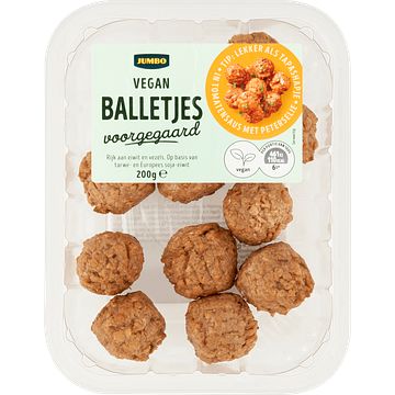 Foto van Jumbo lekker veggie balletjes vegan 200g