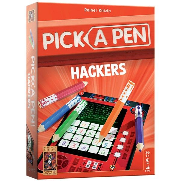 Foto van 999-games spel pick a pen hackers