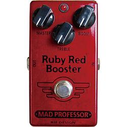 Foto van Mad professor ruby red booster factory effectpedaal