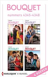 Foto van Bouquet e-bundel nummers 4345 - 4348 - clare connelly - ebook (9789402556049)