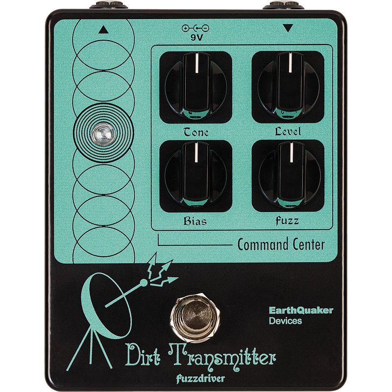 Foto van Earthquaker devices dirt transmitter reissue limited edition fuzz effectpedaal