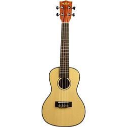 Foto van Kala ka-scg-eq solid spruce mahogany concert ukelele met tas