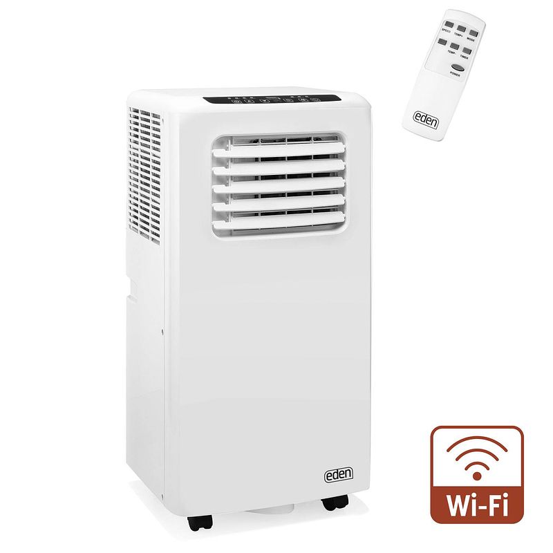 Foto van Eden ed-7016 mobiele airconditioner - bestuurbaar via app - 7000 btu - energie klasse a - gratis raamafdichtingskit