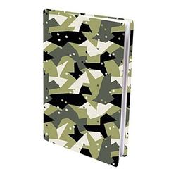 Foto van Dresz boekenkaft elastisch army textiel/elastaan groen