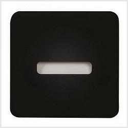 Foto van Zamel 18-221-62 lami led-wandinbouwlamp led 0.7 w zwart