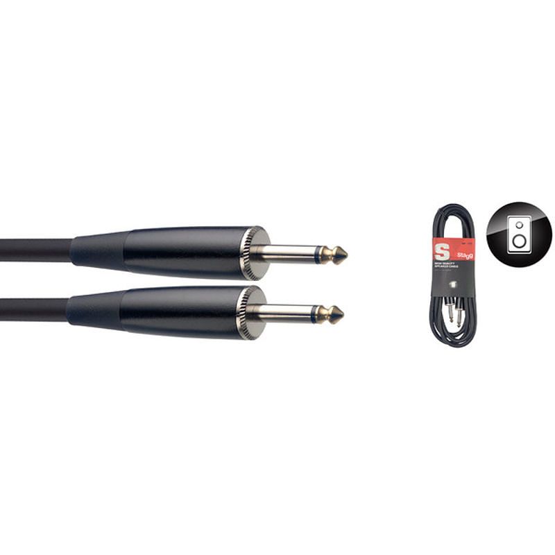 Foto van Stagg ssp6pp25 speakerkabel 2.5 mm2 jack/jack 6 meter