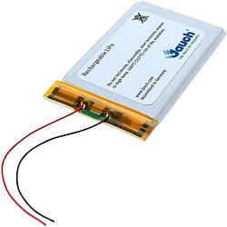 Foto van Jauch quartz lp504783ju speciale oplaadbare batterij prismatisch kabel lipo 3.7 v 2100 mah