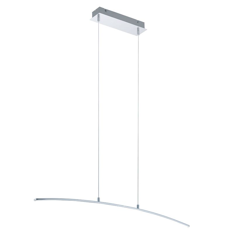 Foto van Eglo lasana hanglamp - led - 90 cm - grijs/wit