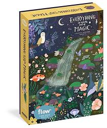 Foto van Everything is made out of magic 1,000-piece puzzle (flow) - puzzel;puzzel (9781523514335)