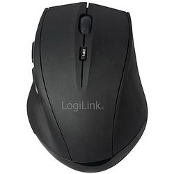 Foto van Logilink id0032a draadloze muis bluetooth laser zwart 5 toetsen 1600 dpi geïntegreerd scrollwiel