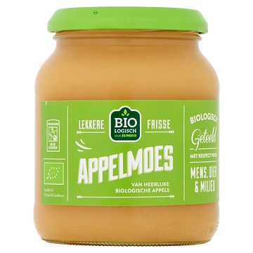 Foto van Jumbo appelmoes biologisch 355g