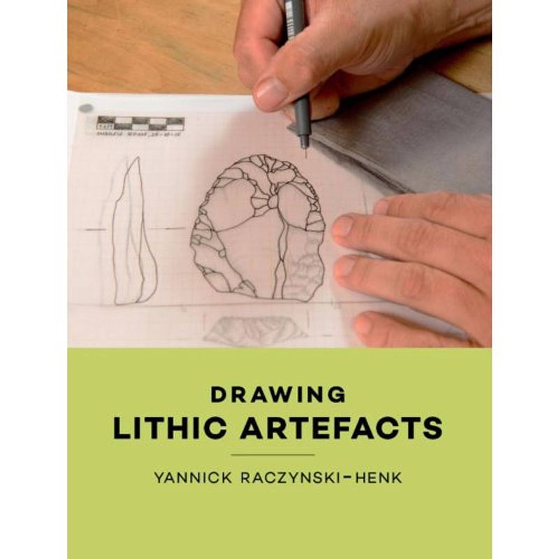 Foto van Drawing lithic artefacts