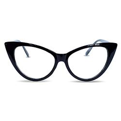 Foto van Montour bril - juf - zonder sterkte - zwart - montuur - accessoire