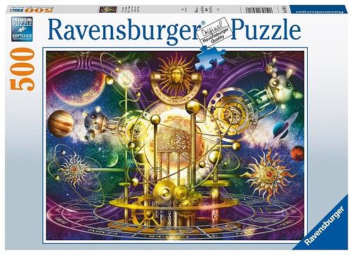 Foto van Gouden zonnestelsel (500 stukjes) - puzzel;puzzel (4005556169818)