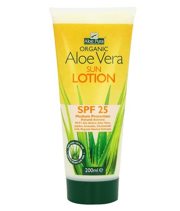 Foto van Aloe pura zonnelotion spf25