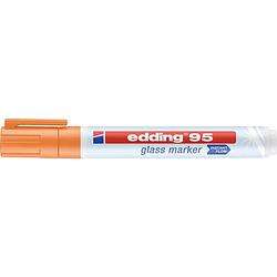 Foto van Edding e-95 4-95006 glasmarker oranje 1.5 mm, 3 mm 1 stuks/pack