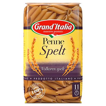 Foto van Grand'sitalia pasta penne spelt volkoren 500g bij jumbo