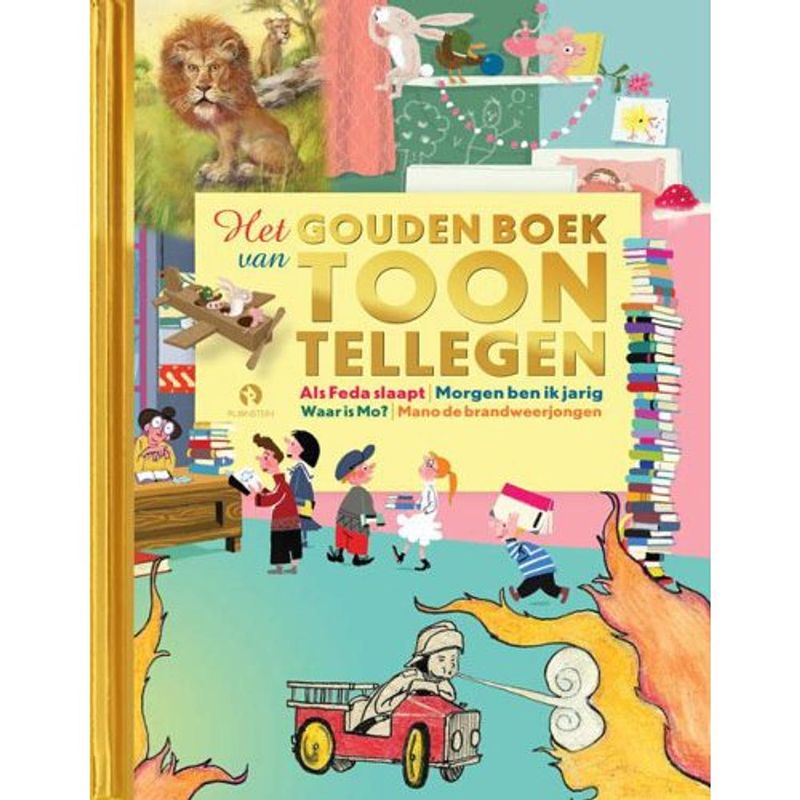 Foto van Het gouden boek van toon tellegen - gouden