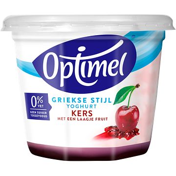 Foto van Optimel yoghurt griekse stijl kers 1 x 450g bij jumbo
