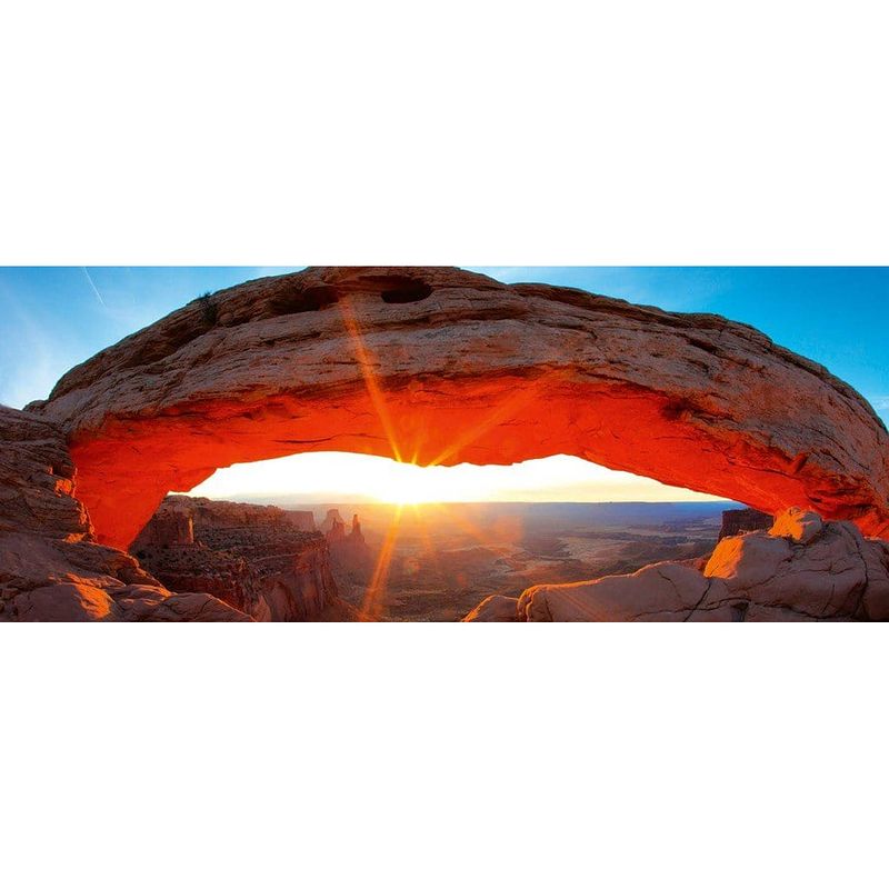 Foto van Dimex mesa arch vlies fotobehang 375x150cm 2-delen