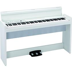 Foto van Korg lp-380 usb white digitale piano wit