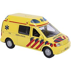 Foto van Ambulance auto met licht/geluid