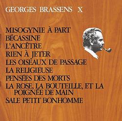 Foto van Georges brassens x (n°12) ... misogynie a part - lp (0602527552651)