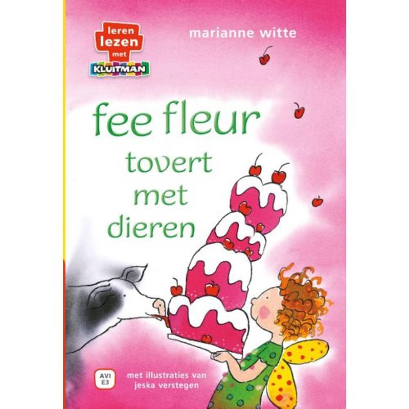 Foto van Fee fleur tovert met dieren. - leren lezen met