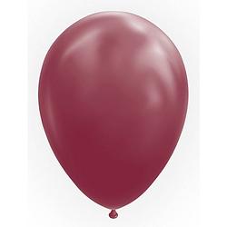 Foto van Wefiesta ballonnen 30,5 cm latex bordeaux 25 stuks