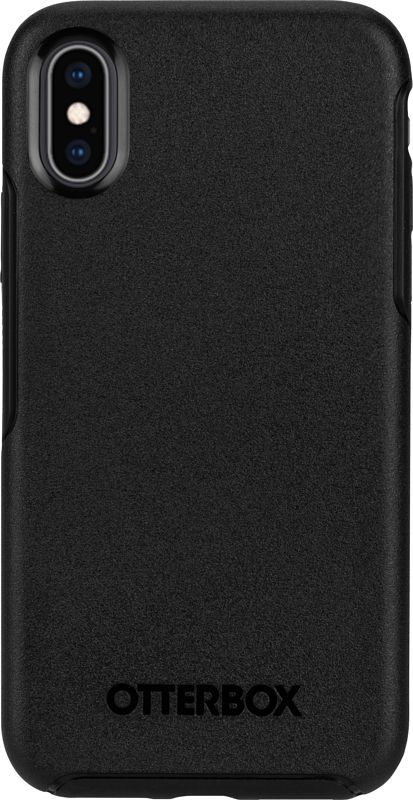 Foto van Otterbox symmetry apple iphone xs back cover zwart