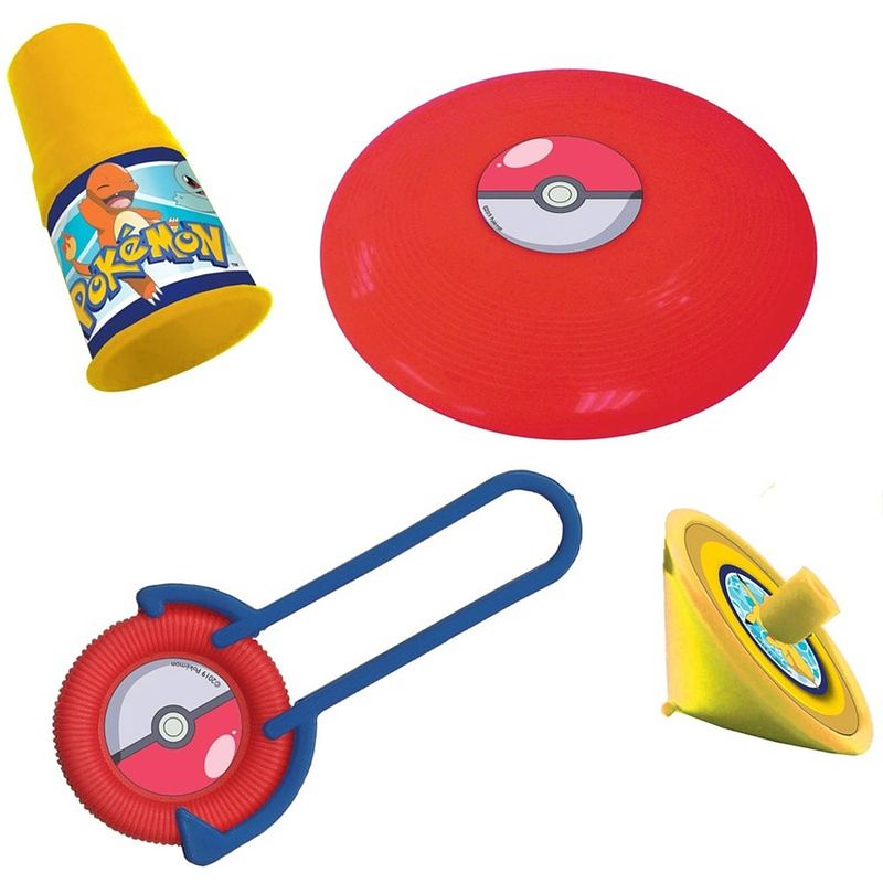 Foto van 24x kinderfeestje uitdeelcadeautjes pokemon - speelfigurenset