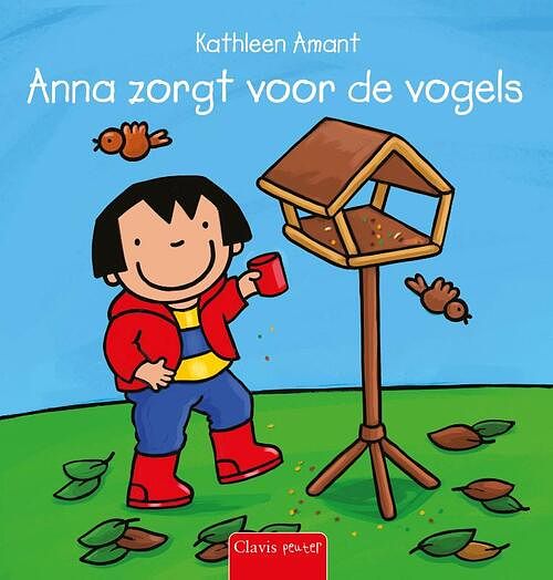 Foto van Anna zorgt voor de vogels - kathleen amant - hardcover (9789044850154)