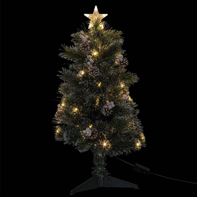 Foto van Feeric lights and christmas kunst kerstboom - 90 cm -met deco en licht - kunstkerstboom