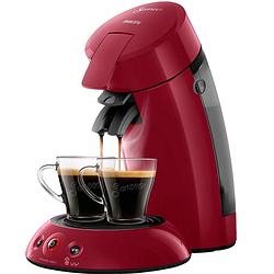 Foto van Philips senseo® original koffiepadmachine hd6554/90 - rood