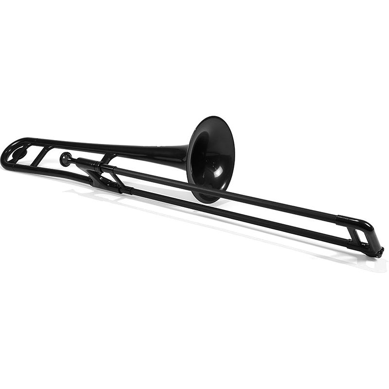 Foto van Jiggs pbone bb tenor trombone zwart met tas