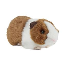 Foto van Living nature knuffel brown guinea pig with sound