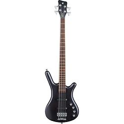 Foto van Warwick rockbass corvette basic 4-string nirvana black transparent satin elektrische basgitaar met gigbag