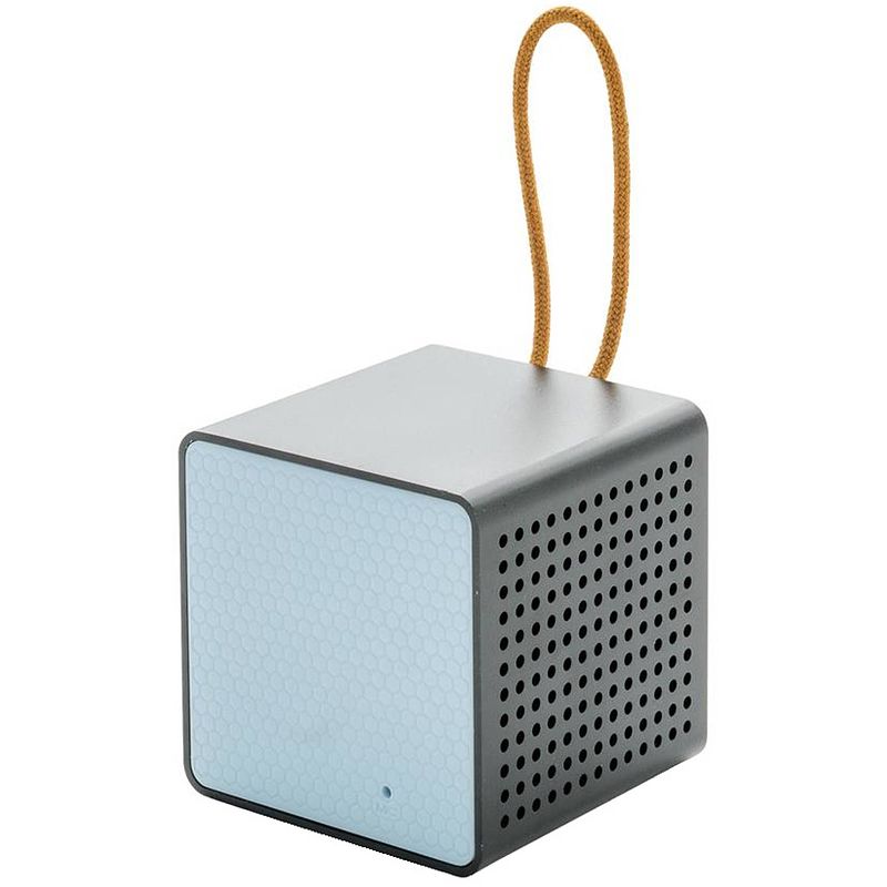 Foto van Xd xclusive speaker bluetooth vibe 6 cm alu blauw/zwart 2-delig