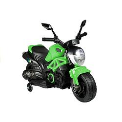 Foto van Elektrische naked bike - kindermotor - motor voor kinderen tot 25kg max 1-3 km/h groen