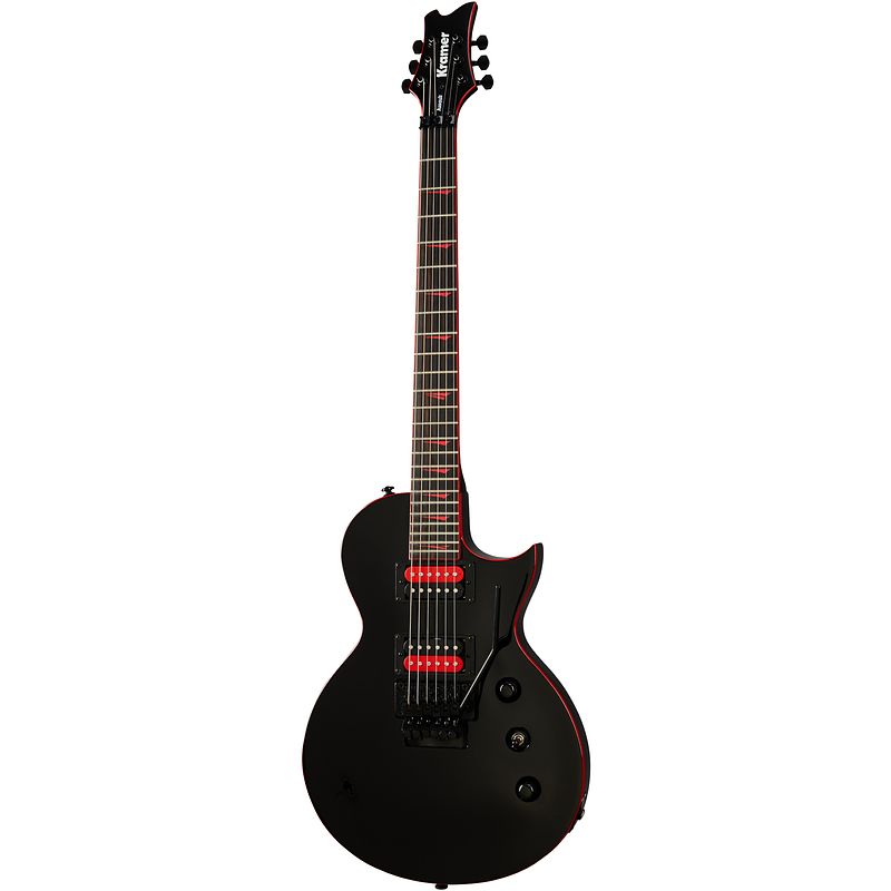 Foto van Kramer guitars modern collection assault 220 black elektrische gitaar