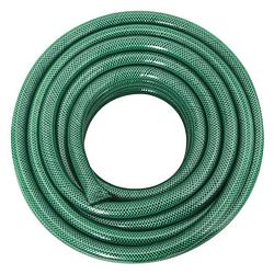 Foto van The living store tuinslang - pvc - groen - 50m - 2.25mm - 19mm - 23.5mm - 3-laags - 5~15 bar -10~60°c